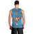 Personalised Father Day Fiji Men Tank Top I Love You Dad Fijian Tapa Pattern LT14 - Polynesian Pride
