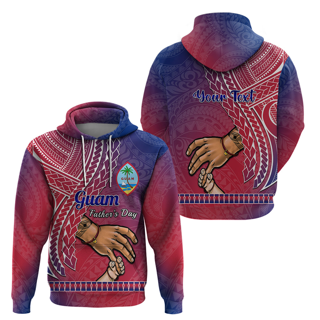 Custom Father Day Guam Hoodie I Love You Dad Guaman Latte Stone LT14 - Polynesian Pride