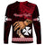 Personalised Father Day Wallis and Futuna Long Sleeve Shirt I Love You Dad LT14 - Polynesian Pride