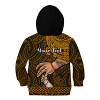 Personalised Father Day New Caledonia Kid Hoodie I Love You Dad LT14 - Polynesian Pride