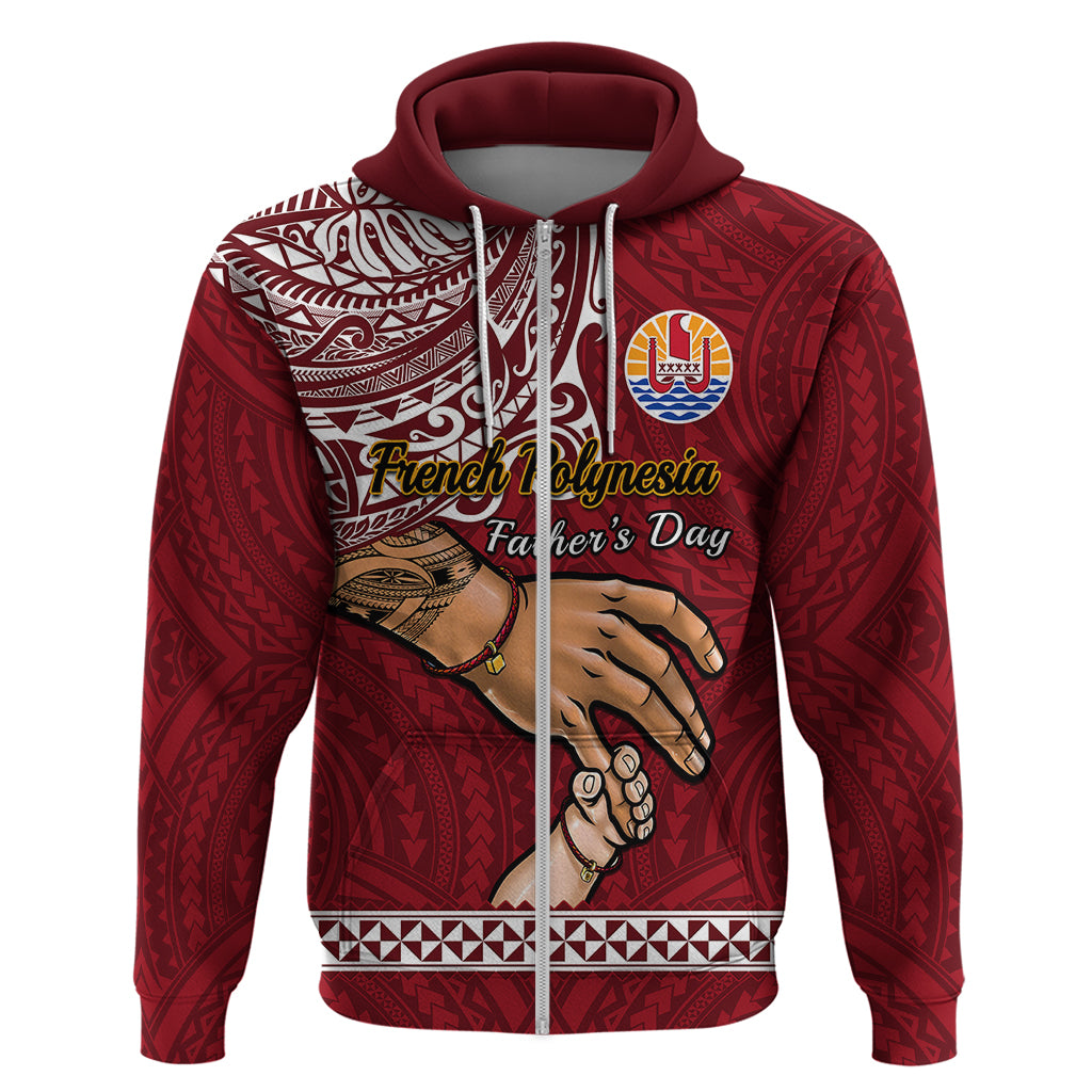 Polynesian Pride Father Day French Polynesia Hoodie I Love You Dad LT14 - Polynesian Pride