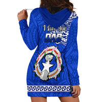 Polynesian Pride Father Day Northern Mariana Islands Hoodie Dress CNMI I Love You Dad LT14 - Polynesian Pride