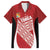 Tonga Rugby Custom Family Matching Off The Shoulder Long Sleeve Dress and Hawaiian Shirt Go ʻIkale Tahi Go Tongan Tapa Cloth