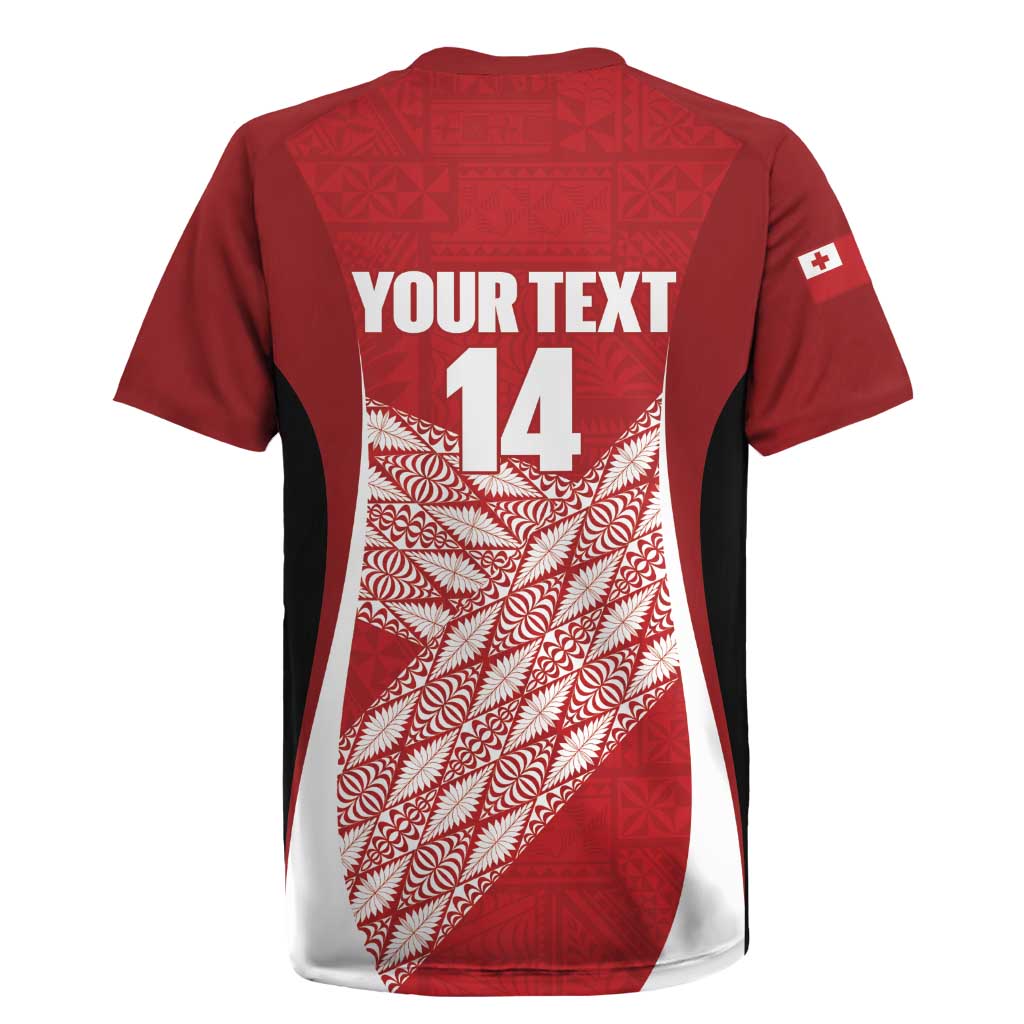 Tonga Rugby Custom Rugby Jersey Go ʻIkale Tahi Go Tongan Tapa Cloth