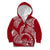 Polynesian Pride Hawaii Kid Hoodie Hawaiian Tribal Honu Red Version LT14 Zip Hoodie Red - Polynesian Pride
