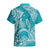 Polynesian Pride Hawaii Hawaiian Shirt Hawaiian Tribal Honu Turquoise Version LT14 - Polynesian Pride