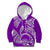 Polynesian Pride Hawaii Kid Hoodie Hawaiian Tribal Honu Purple Version LT14 Hoodie Purple - Polynesian Pride