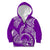 Polynesian Pride Hawaii Kid Hoodie Hawaiian Tribal Honu Purple Version LT14 Zip Hoodie Purple - Polynesian Pride