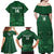 Custom Aotearoa Rugby Family Matching Off Shoulder Maxi Dress and Hawaiian Shirt New Zealand Maori Kete Poutama Pattern