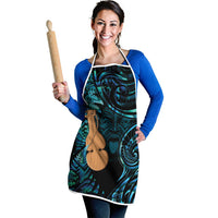 Kotiate New Zealand Apron Maori Weapon Paua Shell Haka Fern