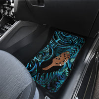 Maripi New Zealand Car Mats Maori Weapon Paua Shell Haka Fern