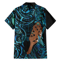 Maripi New Zealand Family Matching Mermaid Dress and Hawaiian Shirt Maori Weapon Paua Shell Haka Fern LT14 - Polynesian Pride