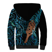 Maripi New Zealand Sherpa Hoodie Maori Weapon Paua Shell Haka Fern LT14 - Polynesian Pride