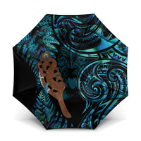 Maripi New Zealand Umbrella Maori Weapon Paua Shell Haka Fern