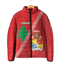 Tonga And Lebanon Padded Jacket 2026 Together Half Style