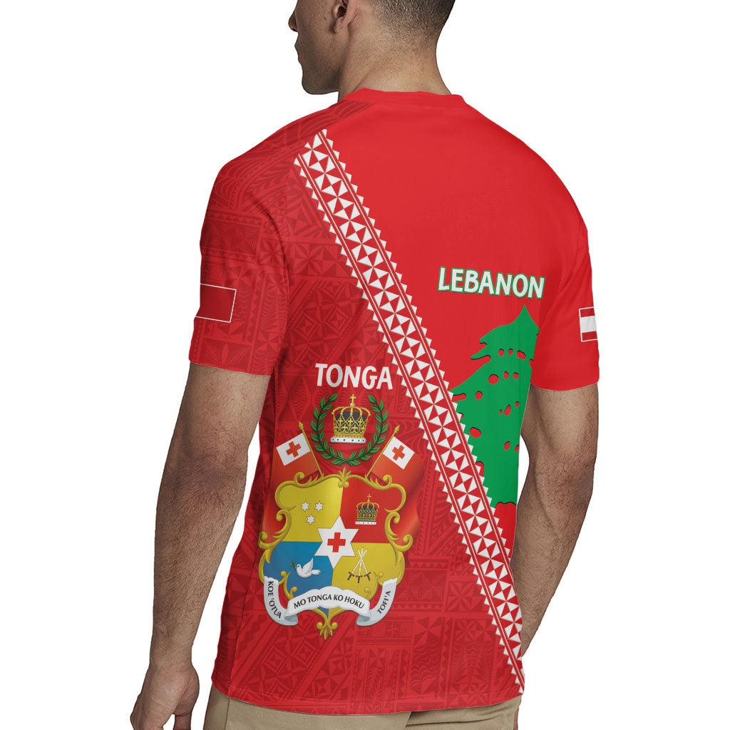 Tonga And Lebanon Rugby Jersey 2026 Together Half Style