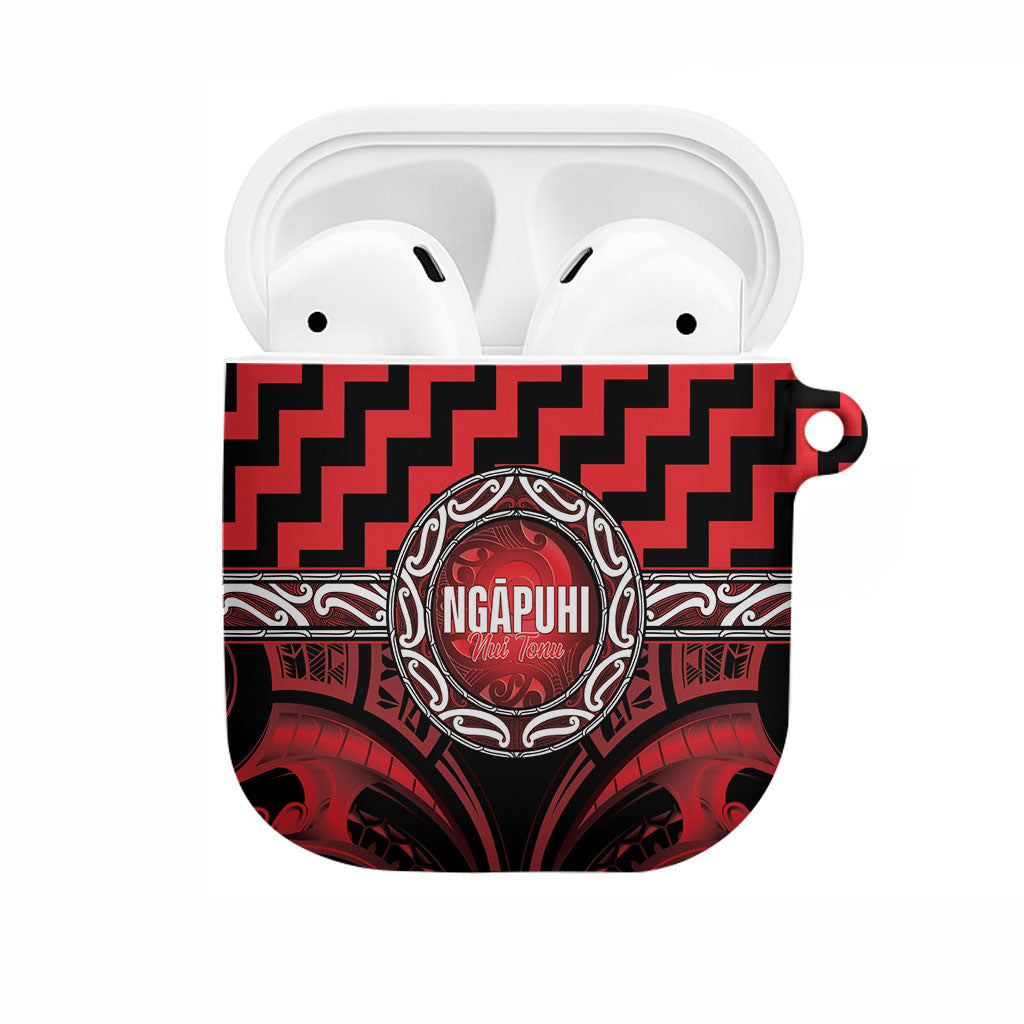 Aotearoa Ngapuhi AirPods Case Maori Iwi Poutama Puhoro Tattoo