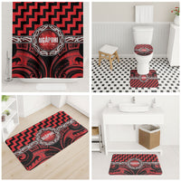 Aotearoa Ngapuhi Bathroom Set Maori Iwi Poutama Puhoro Tattoo