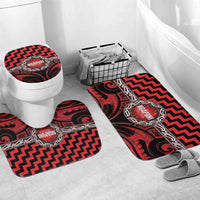 Aotearoa Ngapuhi Bathroom Set Maori Iwi Poutama Puhoro Tattoo