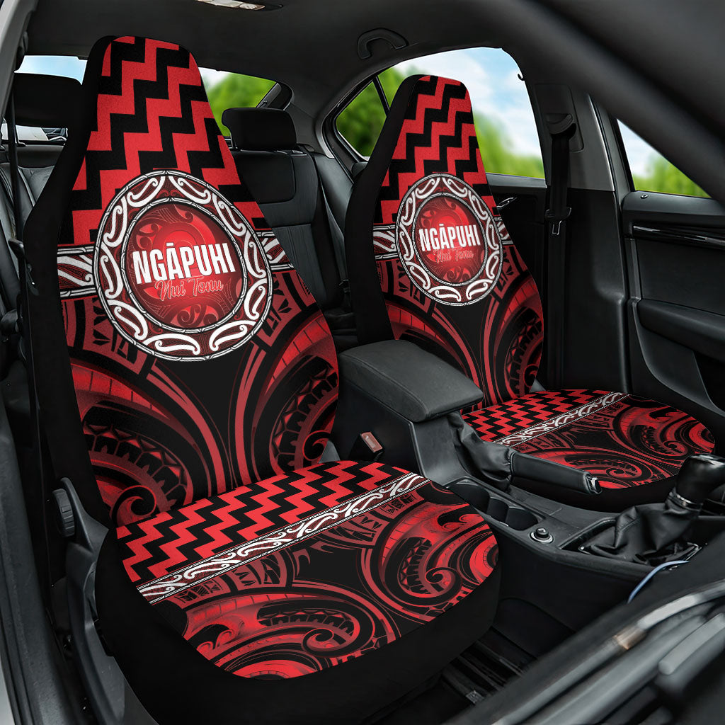 Aotearoa Ngapuhi Car Seat Cover Maori Iwi Poutama Puhoro Tattoo