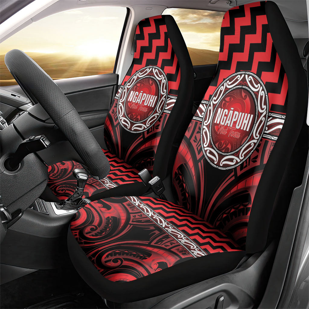 Aotearoa Ngapuhi Car Seat Cover Maori Iwi Poutama Puhoro Tattoo