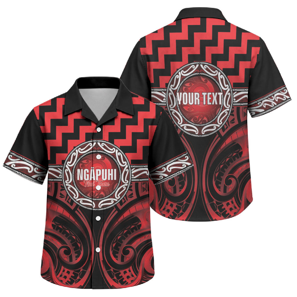 Aotearoa Ngapuhi Personalised Family Matching Off Shoulder Maxi Dress and Hawaiian Shirt Maori Iwi Poutama Puhoro Tattoo