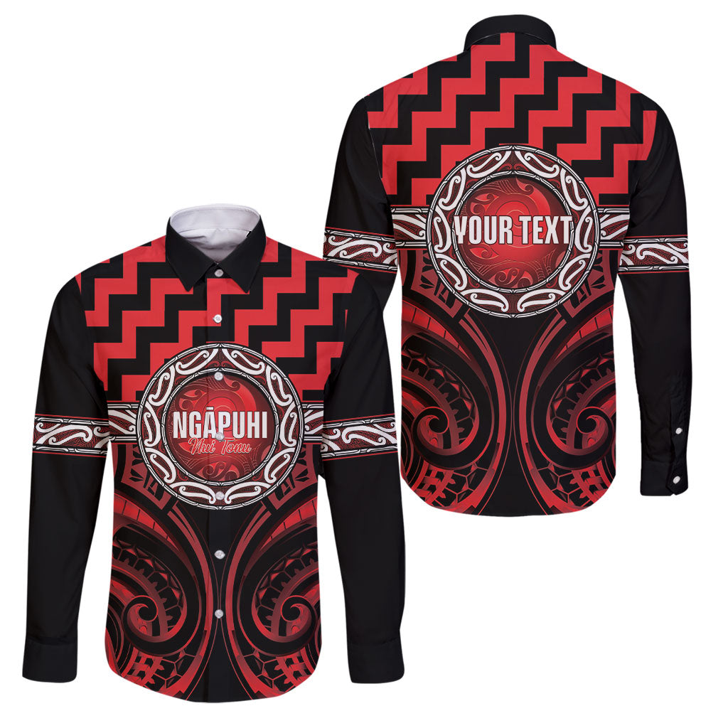 Aotearoa Ngapuhi Personalised Family Matching Summer Maxi Dress and Hawaiian Shirt Maori Iwi Poutama Puhoro Tattoo