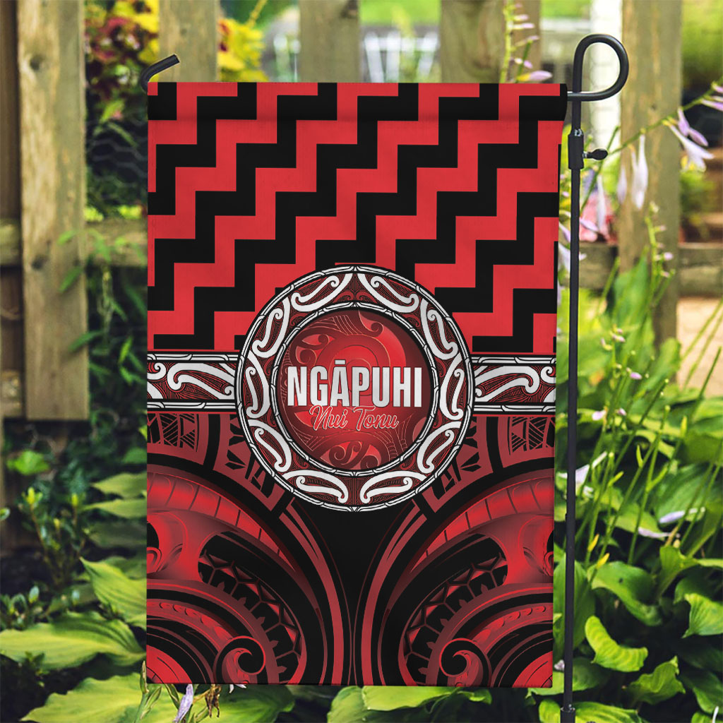 Aotearoa Ngapuhi Garden Flag Maori Iwi Poutama Puhoro Tattoo