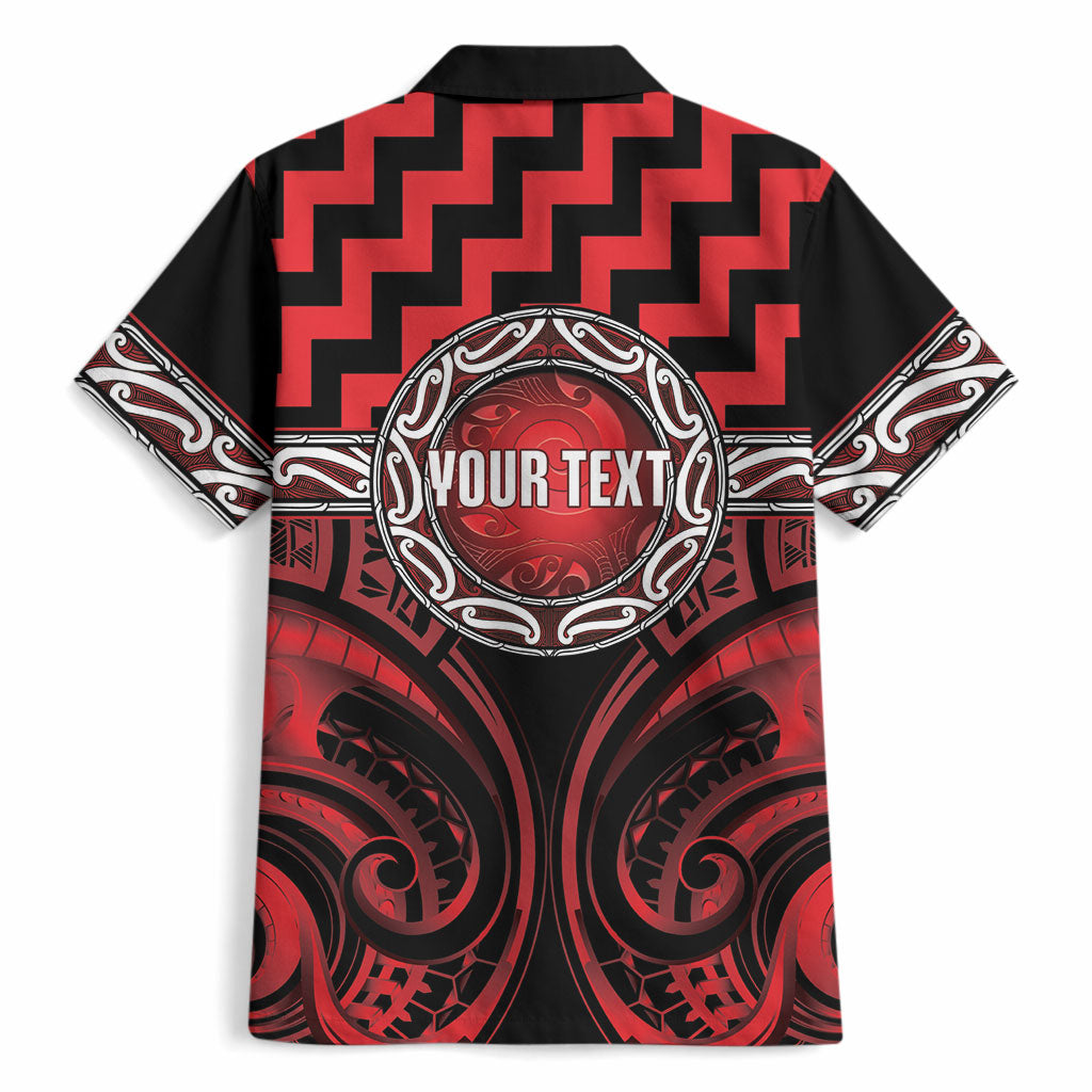 Aotearoa Ngapuhi Personalised Hawaiian Shirt Maori Iwi Poutama Puhoro Tattoo