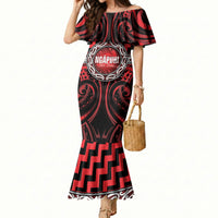 Aotearoa Ngapuhi Personalised Mermaid Dress Maori Iwi Poutama Puhoro Tattoo