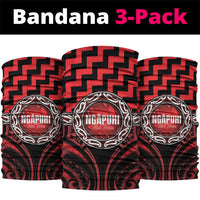 Aotearoa Ngapuhi Neck Gaiter Maori Iwi Poutama Puhoro Tattoo