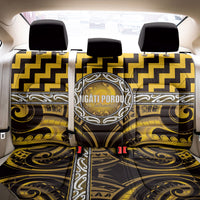 Aotearoa Ngati Porou Back Car Seat Cover Maori Iwi Poutama Puhoro Tattoo