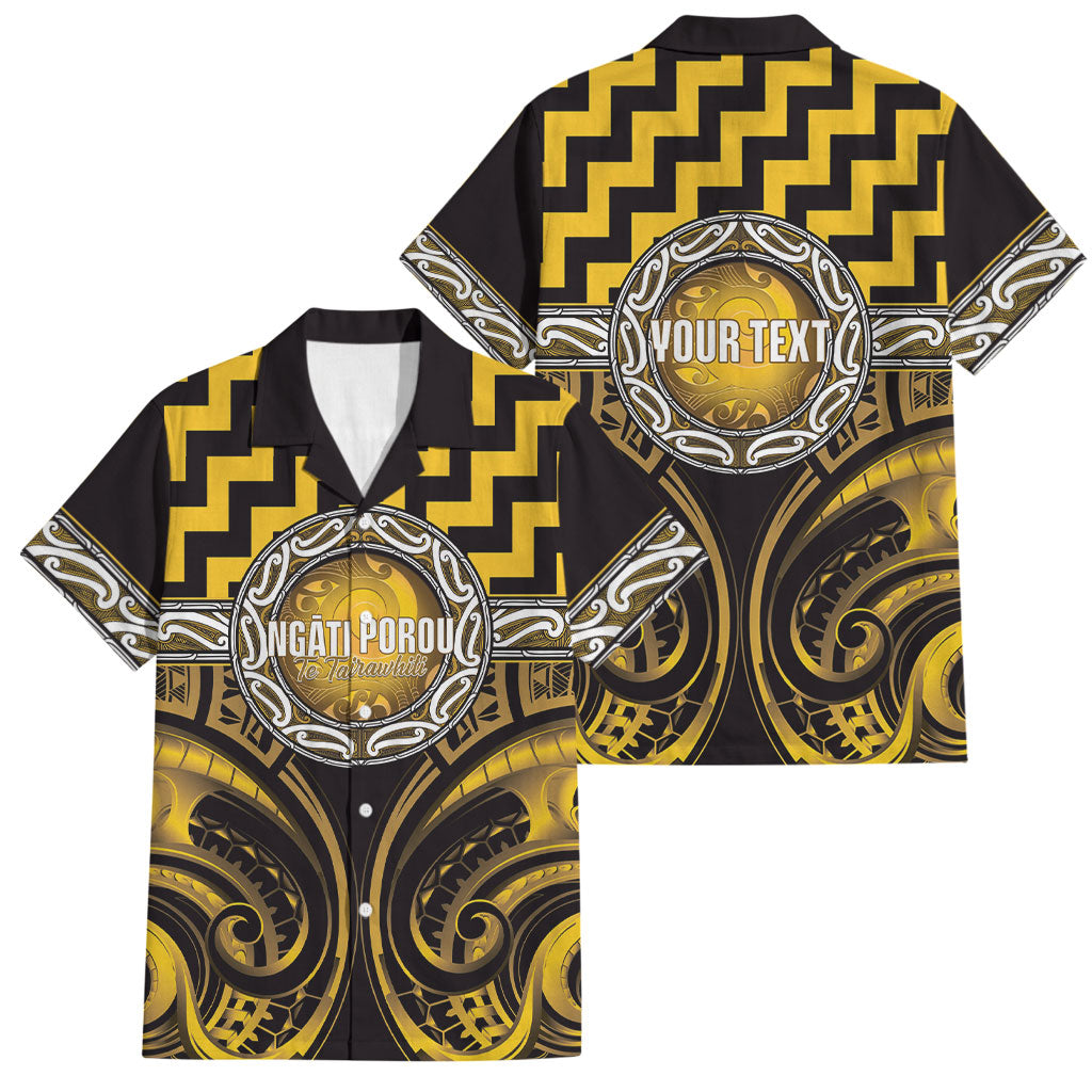 Aotearoa Ngati Porou Personalised Family Matching Off Shoulder Maxi Dress and Hawaiian Shirt Maori Iwi Poutama Puhoro Tattoo