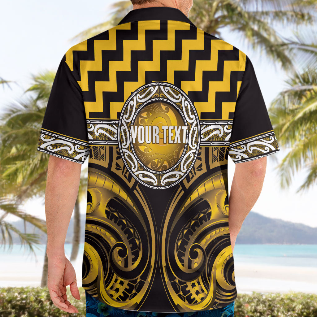 Aotearoa Ngati Porou Personalised Hawaiian Shirt Maori Iwi Poutama Puhoro Tattoo