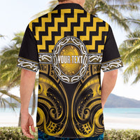 Aotearoa Ngati Porou Personalised Hawaiian Shirt Maori Iwi Poutama Puhoro Tattoo