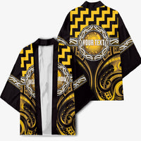 Aotearoa Ngati Porou Personalised Kimono Maori Iwi Poutama Puhoro Tattoo