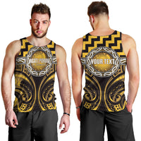 Aotearoa Ngati Porou Personalised Men Tank Top Maori Iwi Poutama Puhoro Tattoo