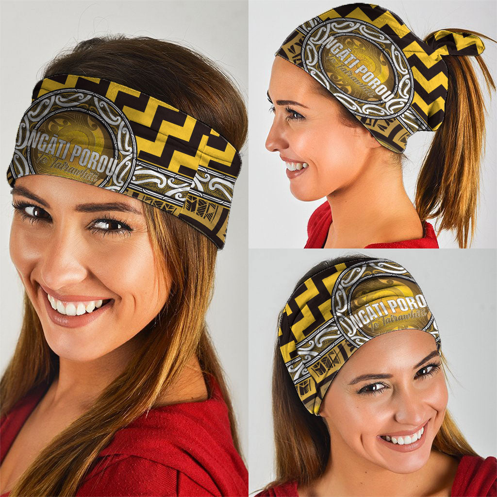 Aotearoa Ngati Porou Neck Gaiter Maori Iwi Poutama Puhoro Tattoo