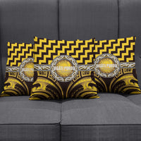 Aotearoa Ngati Porou Pillow Cover Maori Iwi Poutama Puhoro Tattoo