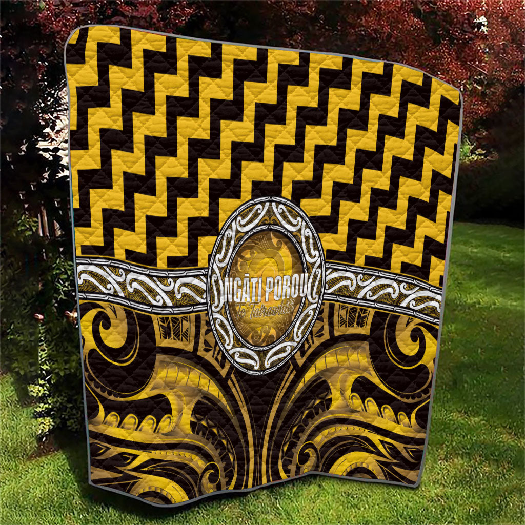 Aotearoa Ngati Porou Quilt Maori Iwi Poutama Puhoro Tattoo