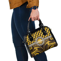 Aotearoa Ngati Porou Shoulder Handbag Maori Iwi Poutama Puhoro Tattoo