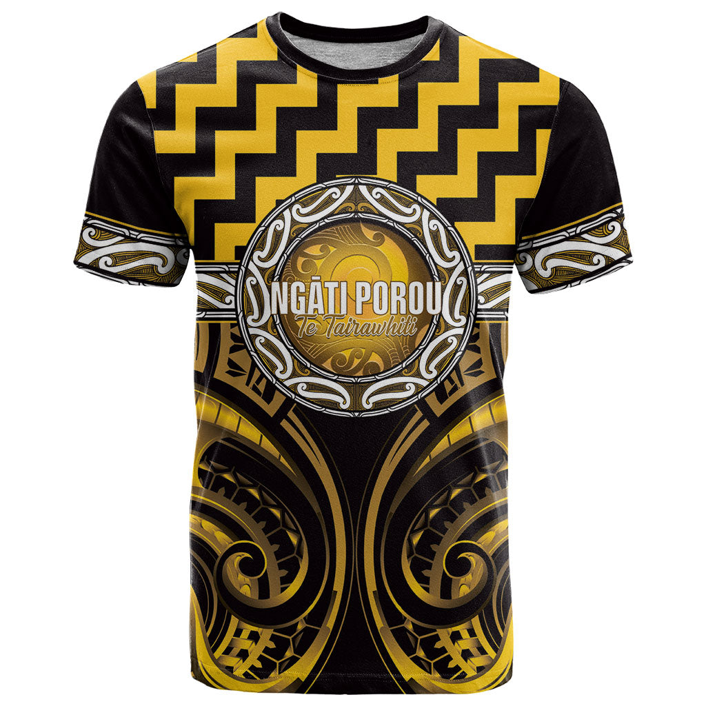 Aotearoa Ngati Porou Personalised T Shirt Maori Iwi Poutama Puhoro Tattoo