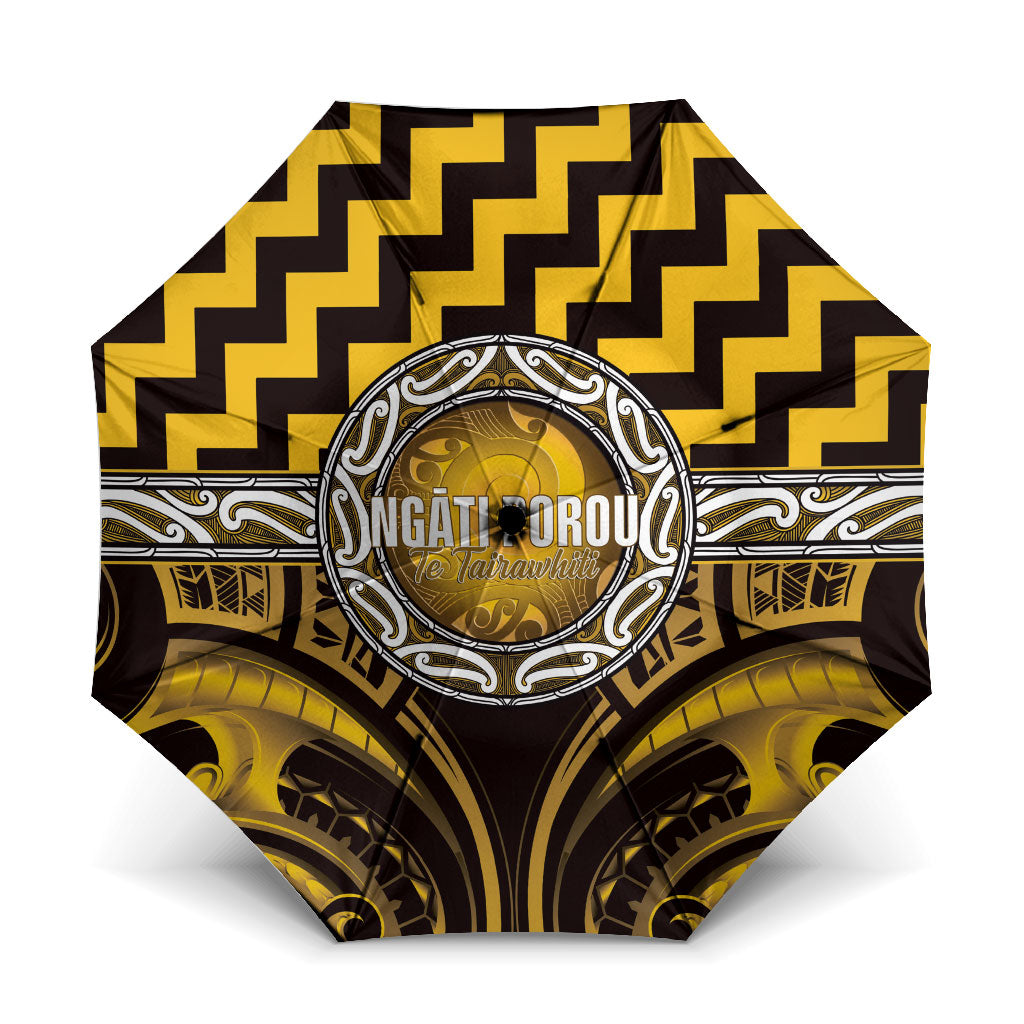 Aotearoa Ngati Porou Umbrella Maori Iwi Poutama Puhoro Tattoo