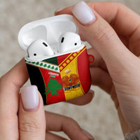 Rugby Papua New Guinea and Lebanon AirPods Case PNG Kumuls Cedars Together LT14 - Polynesian Pride