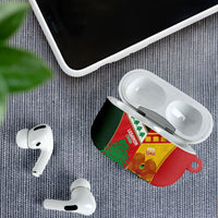 Rugby Papua New Guinea and Lebanon AirPods Case PNG Kumuls Cedars Together LT14 - Polynesian Pride