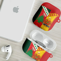 Rugby Papua New Guinea and Lebanon AirPods Case PNG Kumuls Cedars Together LT14 - Polynesian Pride