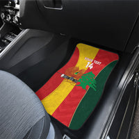 Custom Rugby Papua New Guinea and Lebanon Car Mats PNG Kumuls Cedars Together LT14 - Polynesian Pride