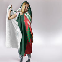 Rugby Papua New Guinea and Lebanon Hooded Blanket PNG Kumuls Cedars Together LT14 - Polynesian Pride