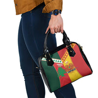 Rugby Papua New Guinea and Lebanon Shoulder Handbag PNG Kumuls Cedars Together LT14 - Polynesian Pride