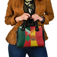 Rugby Papua New Guinea and Lebanon Shoulder Handbag PNG Kumuls Cedars Together LT14 - Polynesian Pride